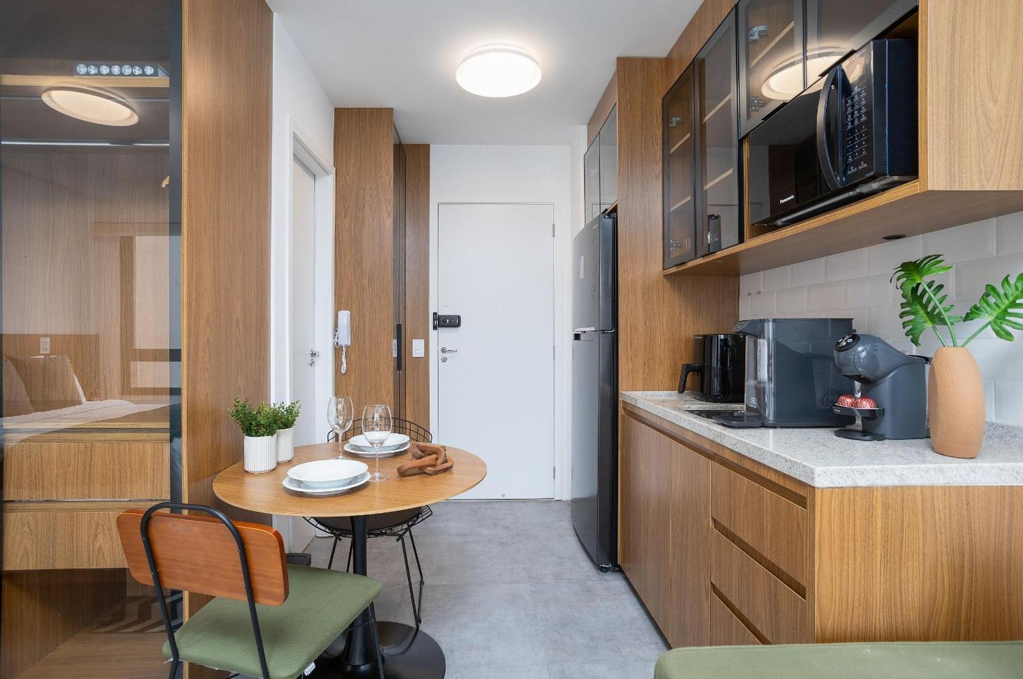 Calixt Pinheiros Apartment เซาเปาโล ภายนอก รูปภาพ