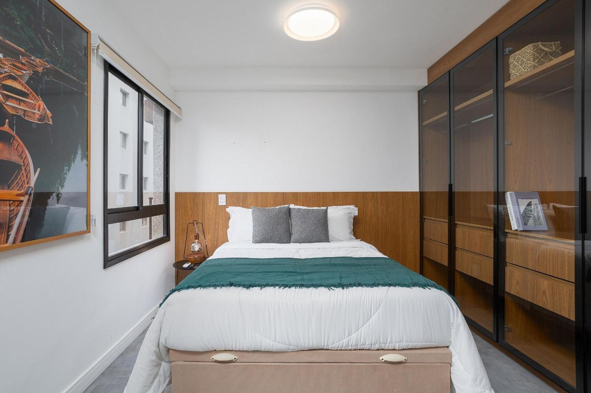 Calixt Pinheiros Apartment เซาเปาโล ภายนอก รูปภาพ