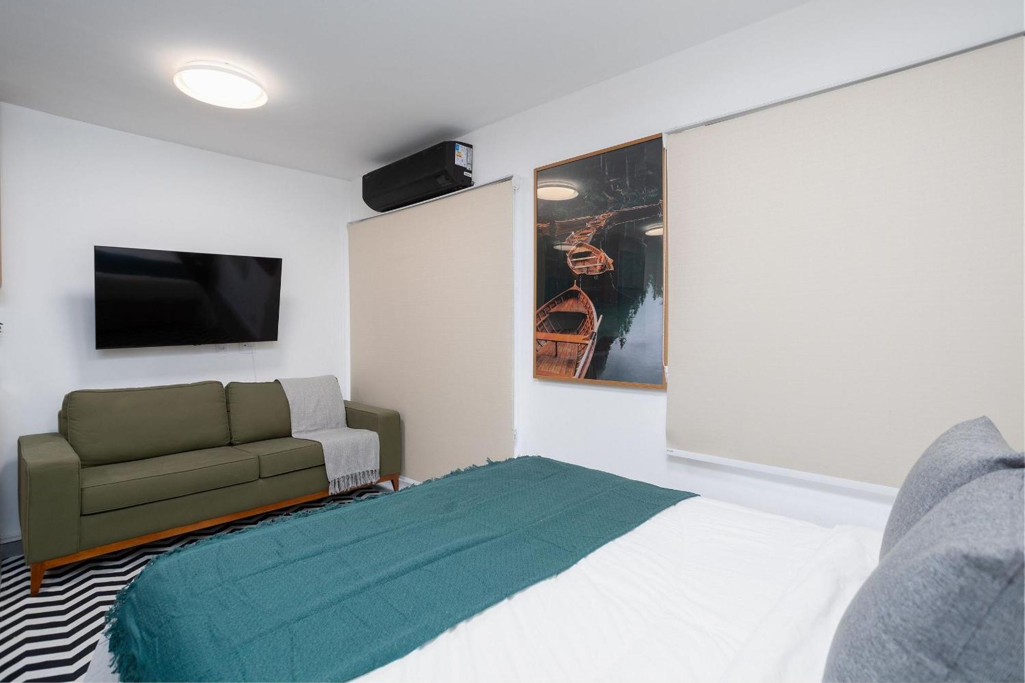 Calixt Pinheiros Apartment เซาเปาโล ภายนอก รูปภาพ