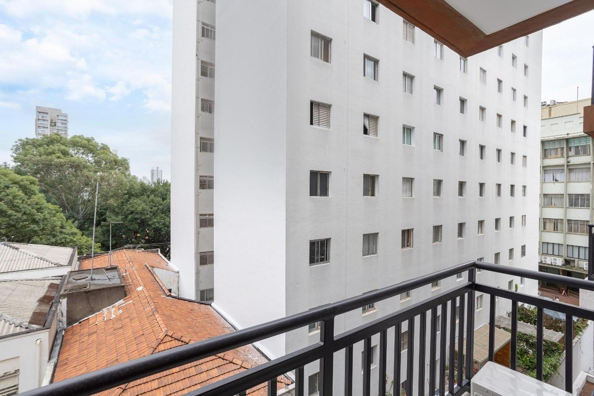 Calixt Pinheiros Apartment เซาเปาโล ภายนอก รูปภาพ